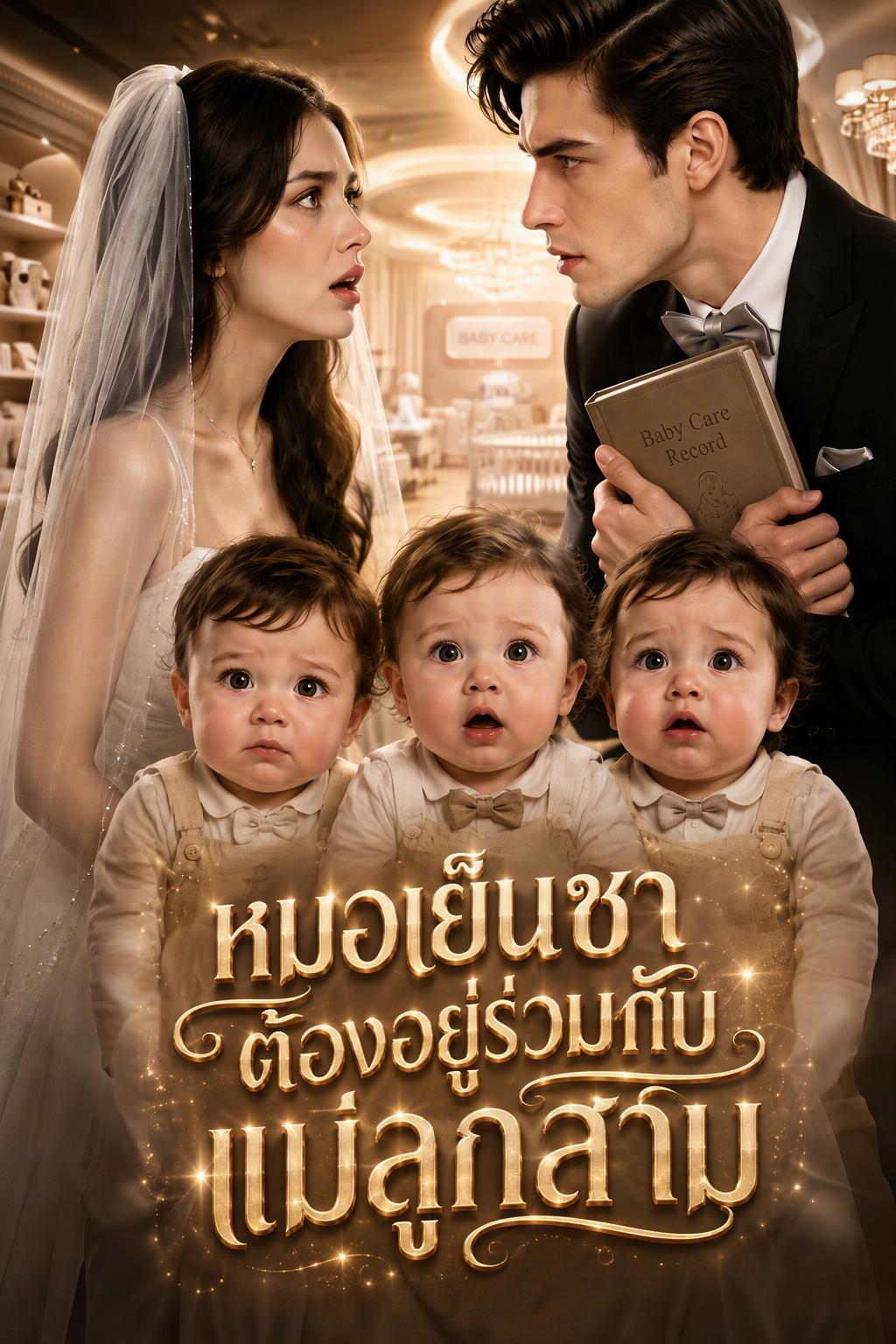 หมอเย็นชาต้องอยู่ร่วมกับแม่ลูกสาม
