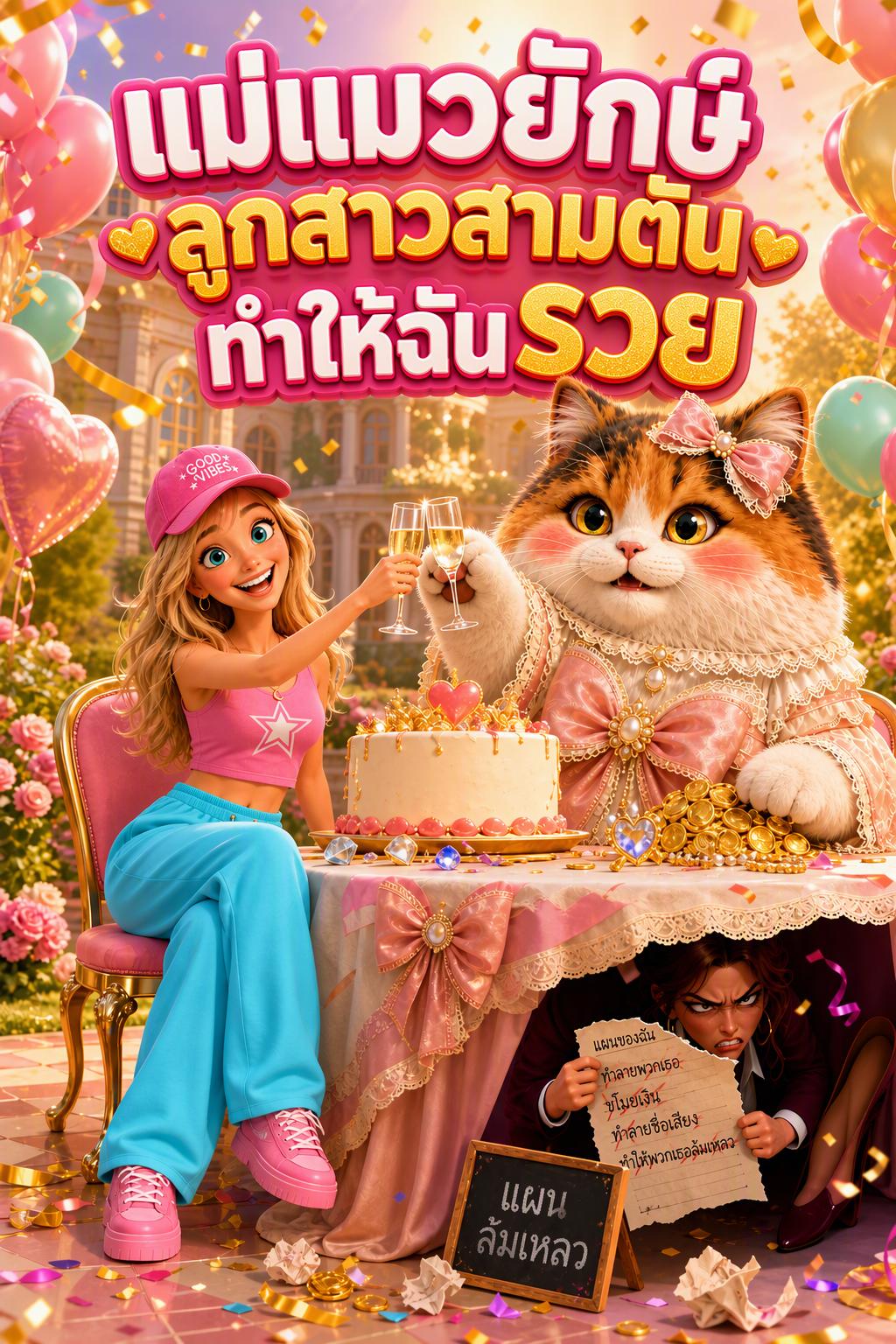 แม่แมวยักษ์ ลูกสาวสามตันทำให้ฉันรวย