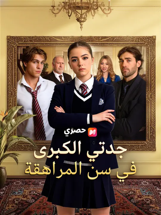 جدتي الكبرى في سن المراهقة