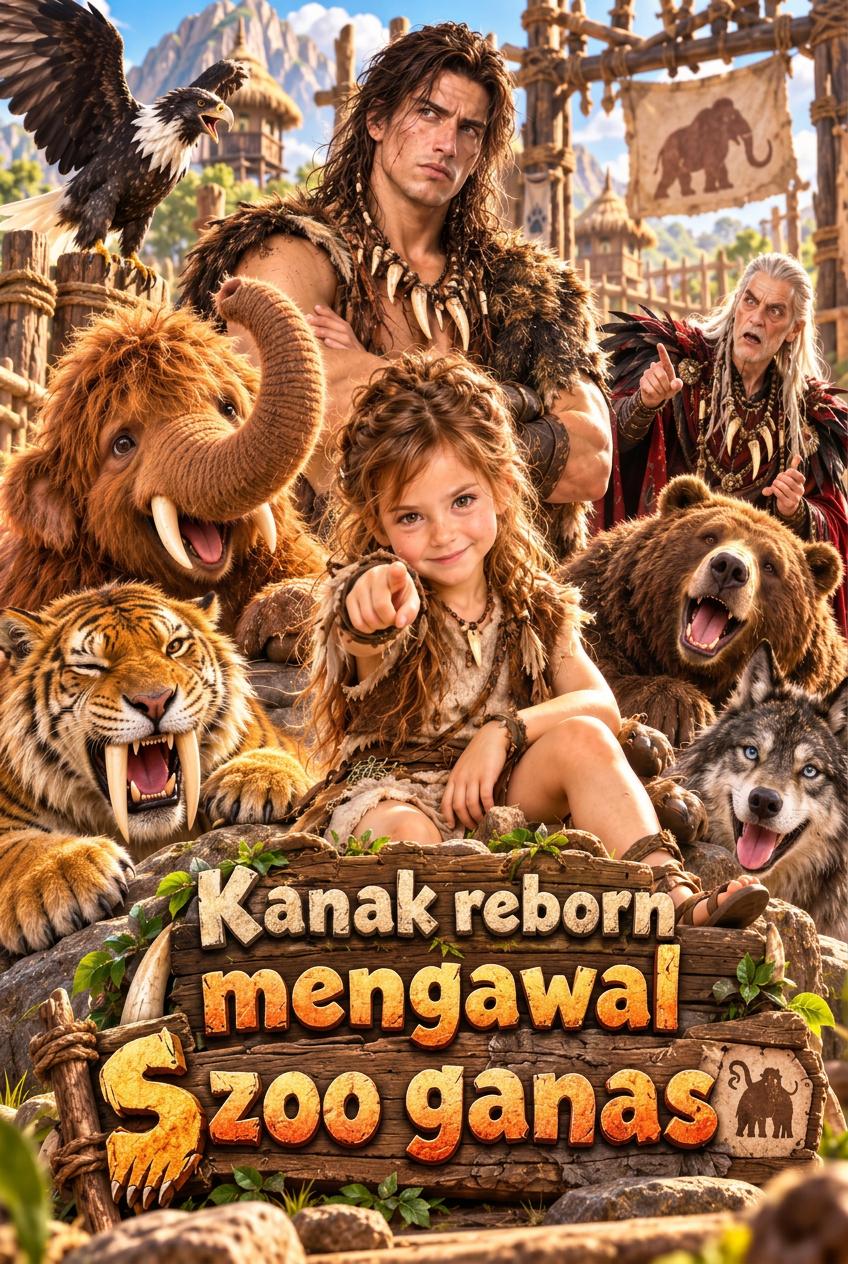 Kanak reborn mengawal zoo ganas