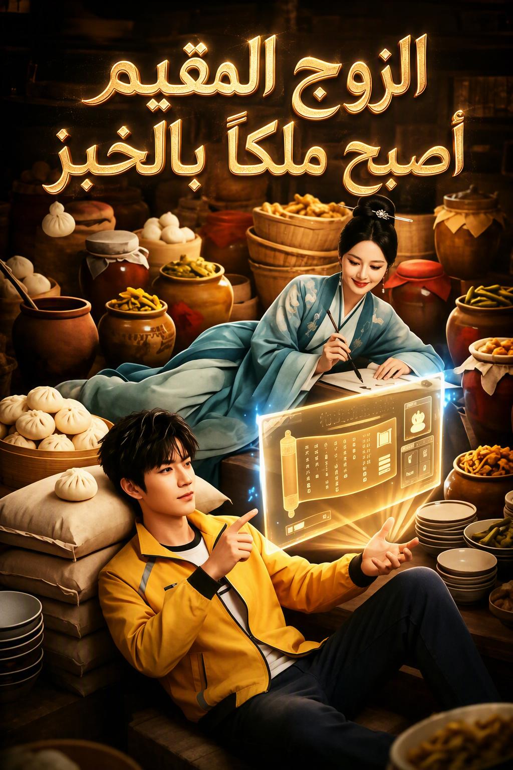 الزوج المقيم أصبح ملكاً بالخبز