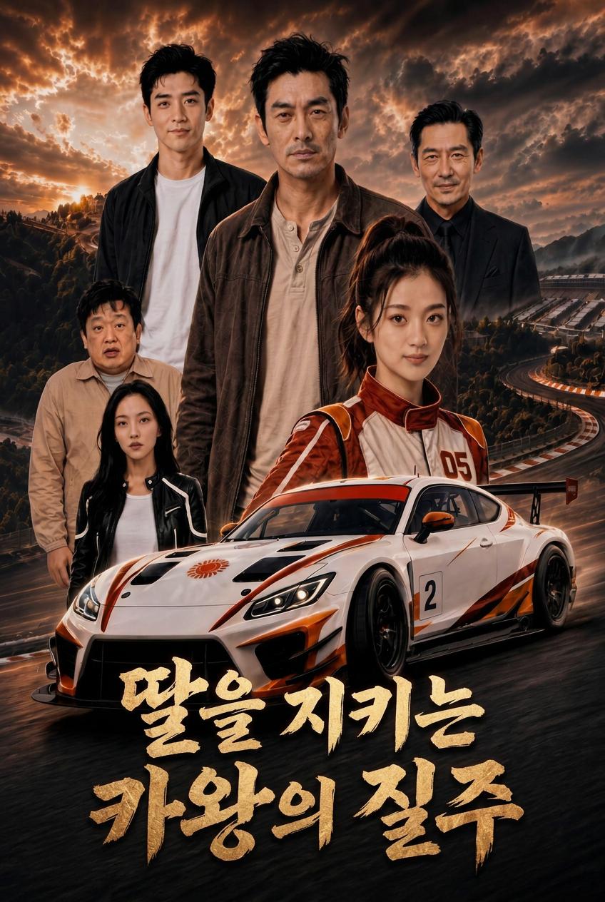 딸을 지키는 카왕의 질주
