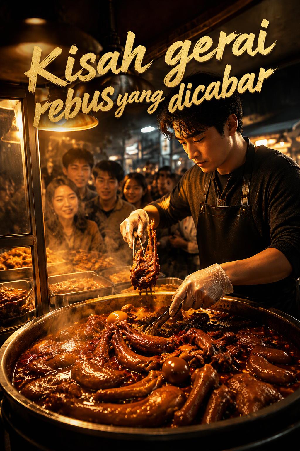 Kisah gerai rebus yang dicabar