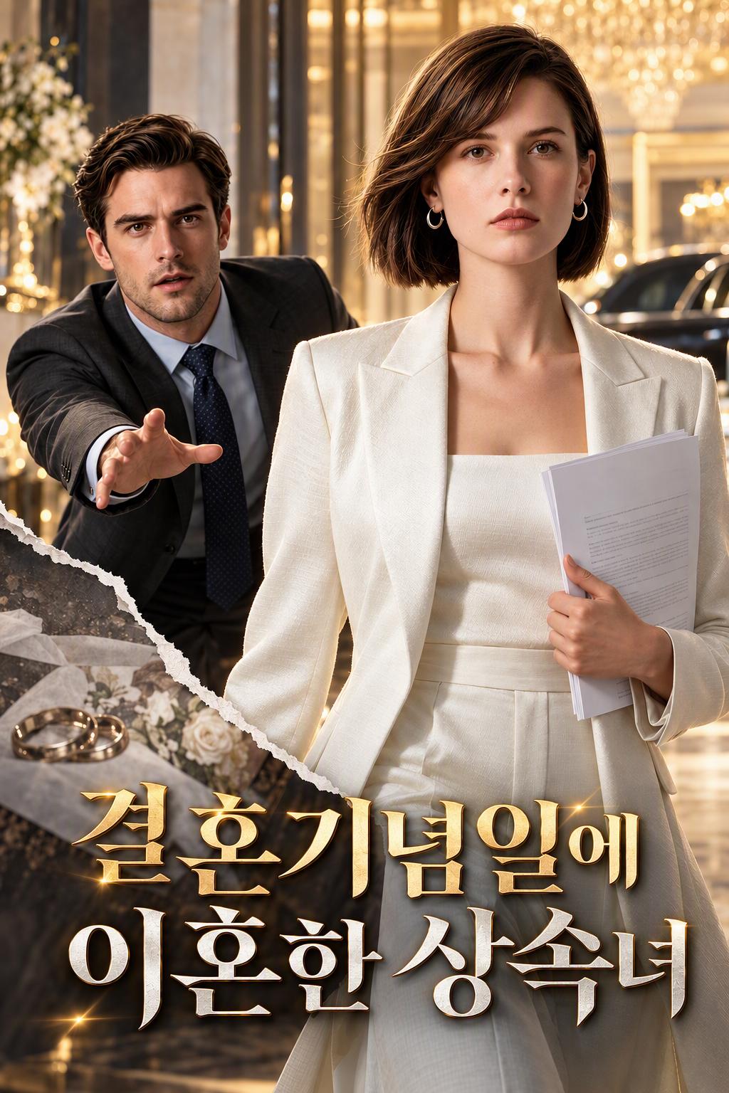 결혼기념일에 이혼한 상속녀