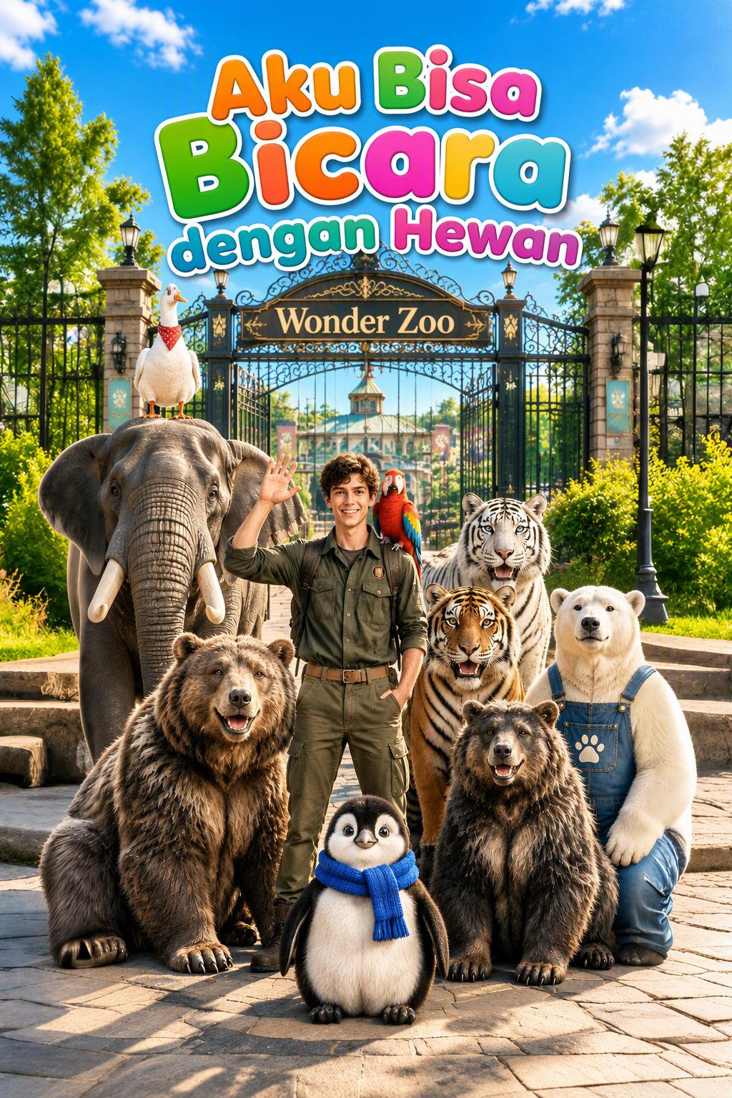 Kebun binatang bangkrut dibantu hewan bicara