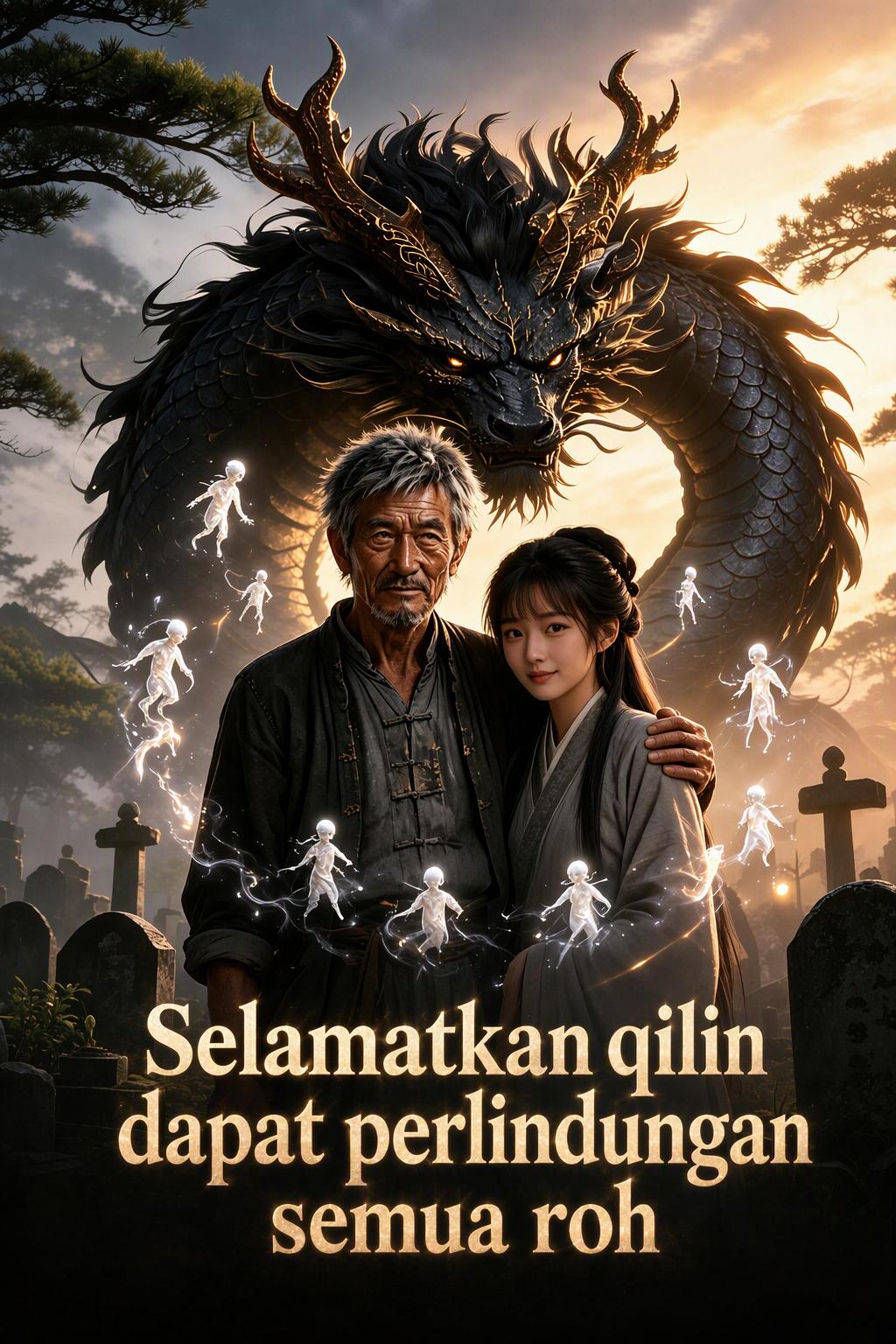 Selamatkan qilin dapat perlindungan semua roh