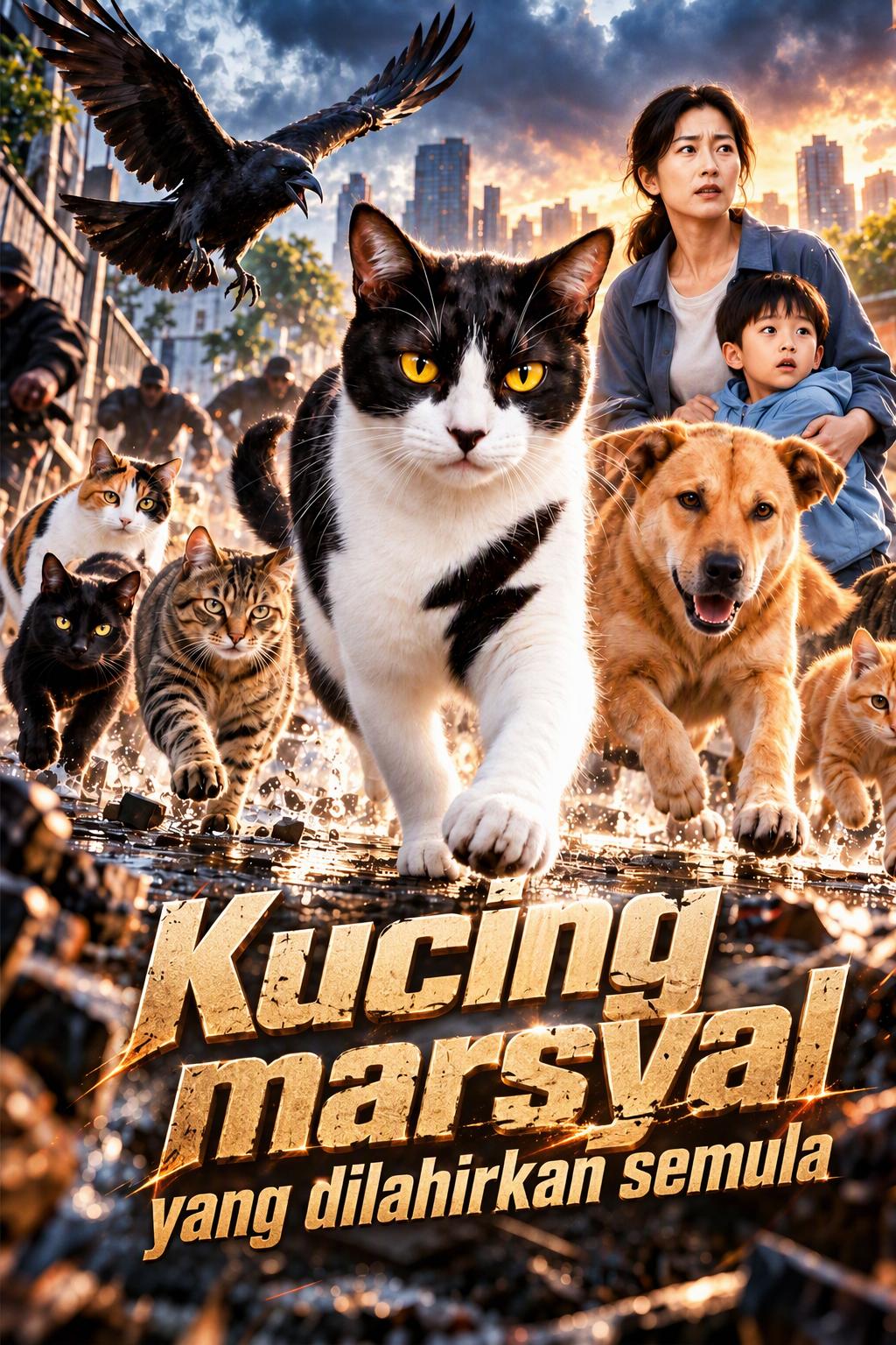 Kucing marsyal yang dilahirkan semula