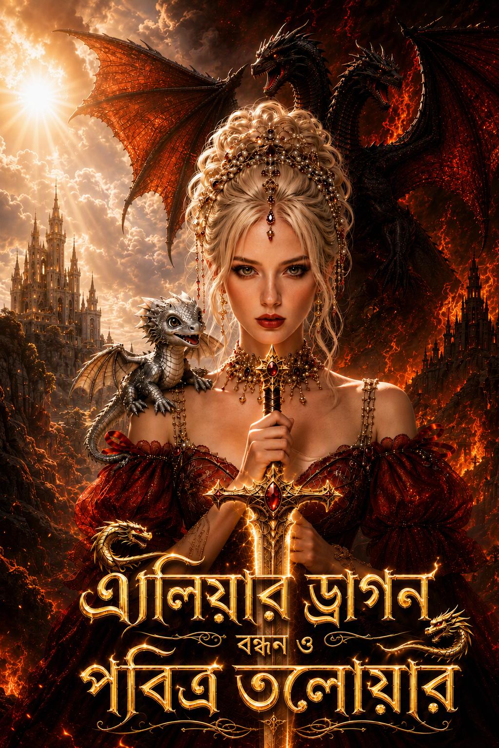 রাজকুমারী, ড্রাগন ও সিংহাসন