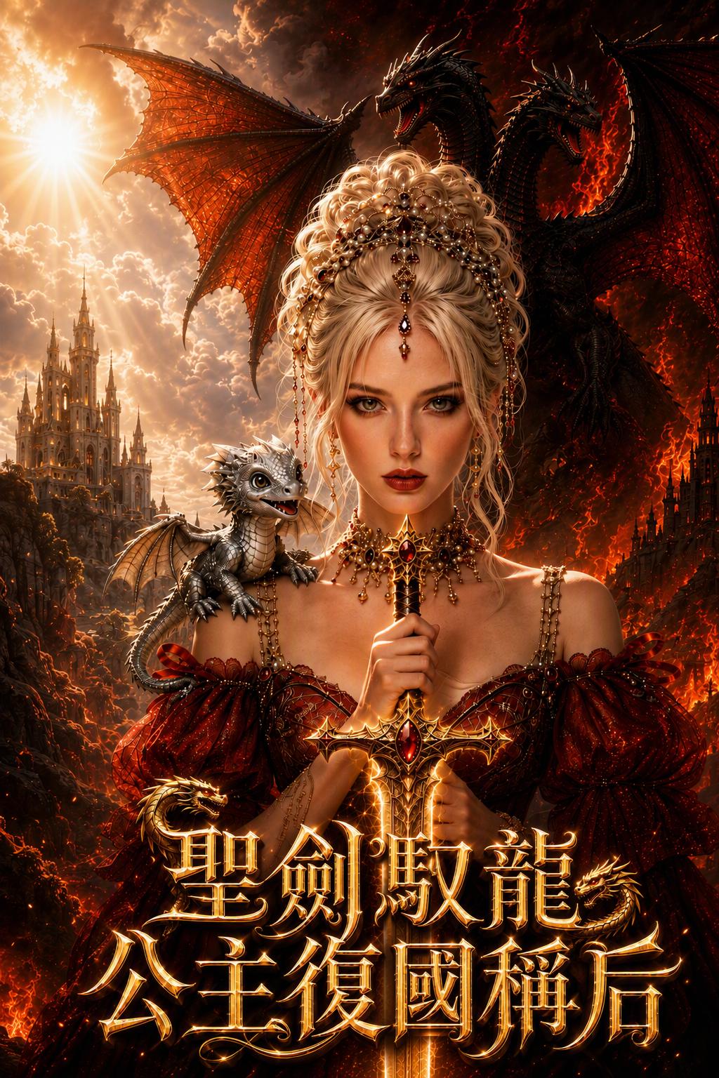 公主、巨龙与王座