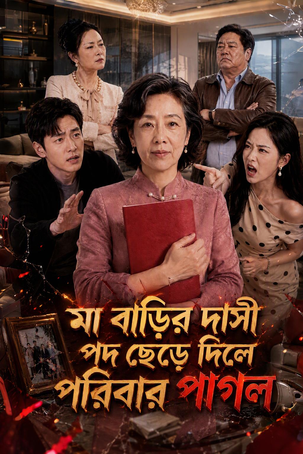 মা বাড়ির দাসী পদ ছেড়ে দিলে পরিবার পাগল
