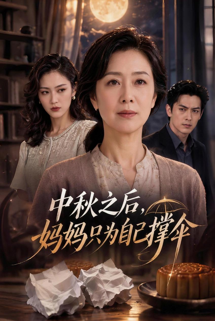中秋之後，媽媽只為自己撐傘
