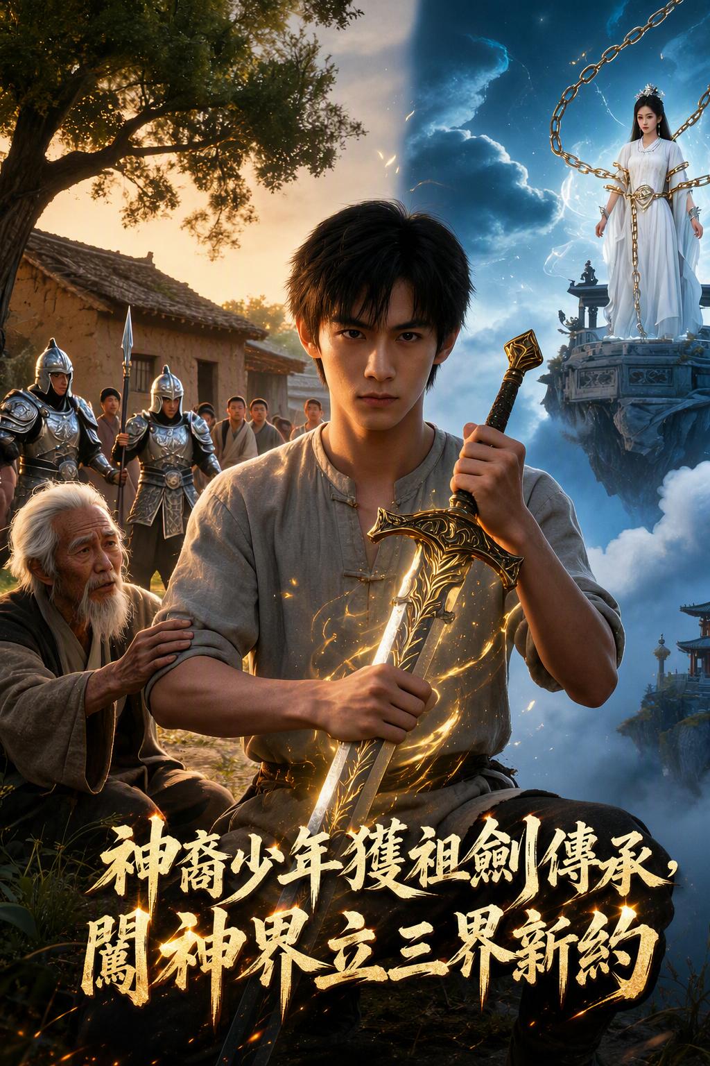 神裔少年獲祖劍傳承，闖神界立三界新約