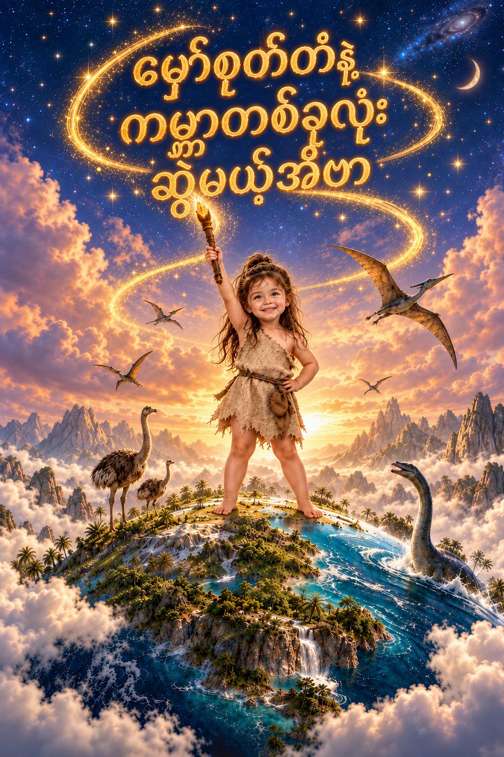 မှော်စုတ်တံနဲ့ကမ္ဘာတစ်ခုလုံးဆွဲမယ့်အီဗာ
