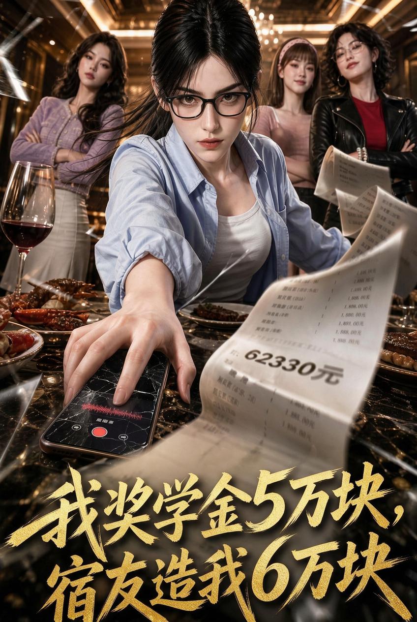 我獎學金5萬塊，室友造我6萬塊