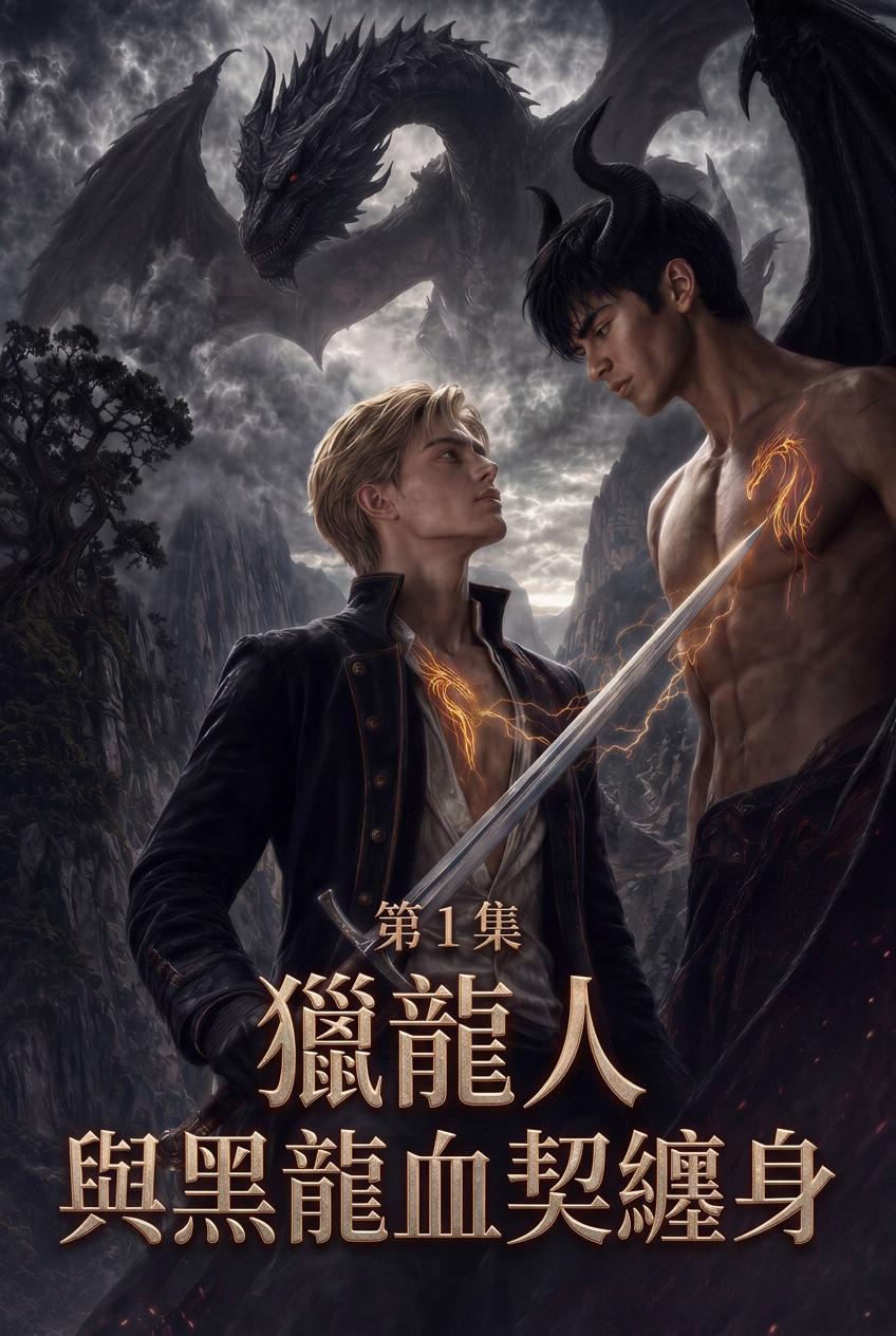 獵龍人與黑龍血契纏身