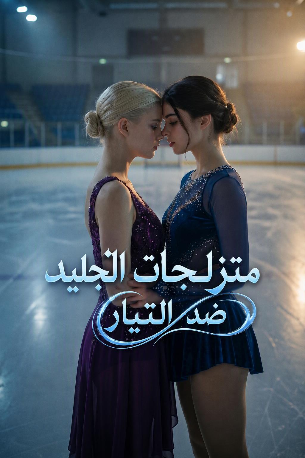 متزلجات الجليد ضد التيار