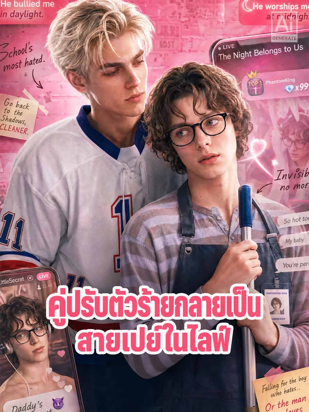 คู่ปรับตัวร้ายกลายเป็นสายเปย์ในไลฟ์