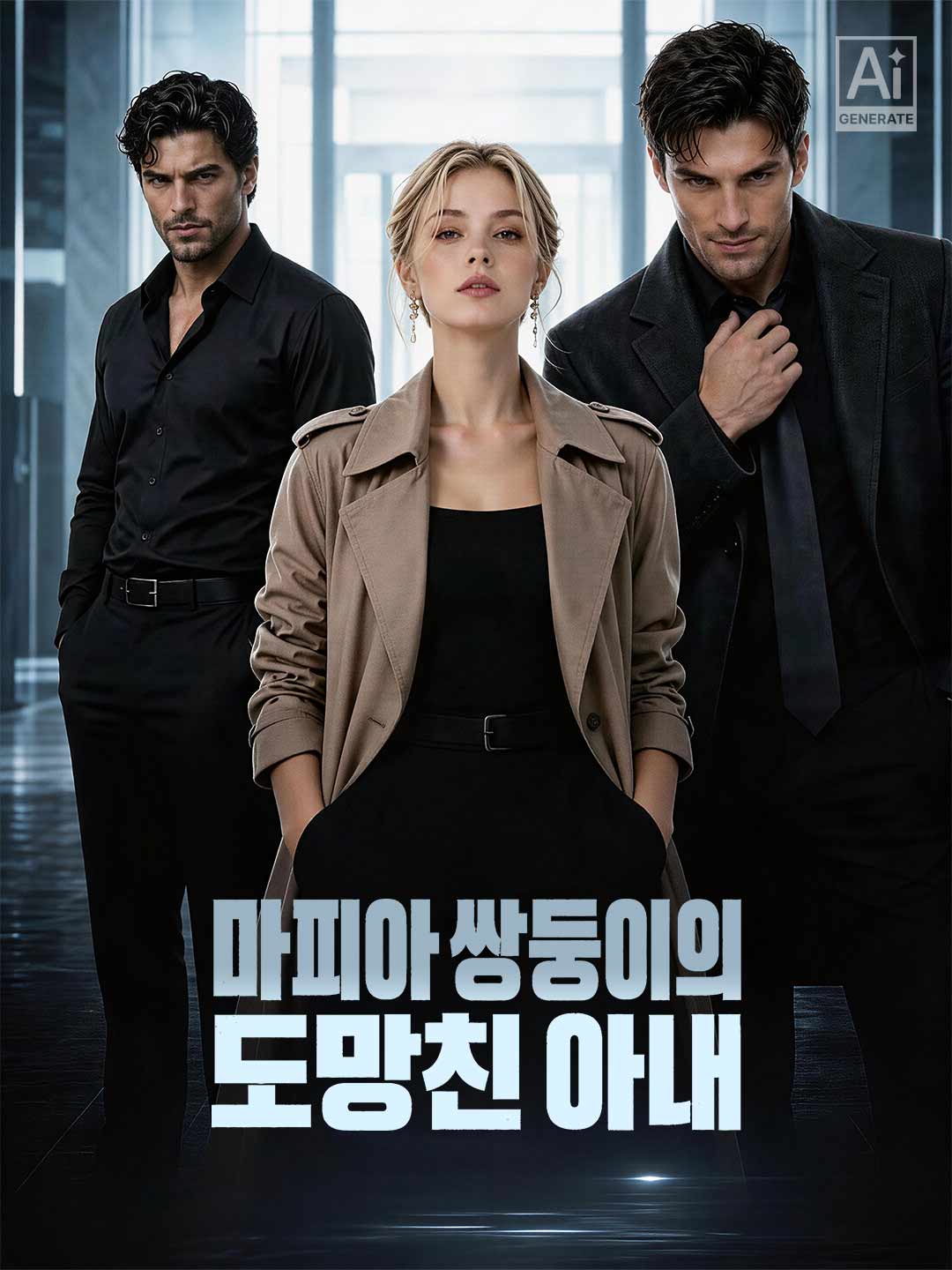 마피아 쌍둥이의  도망친 아내