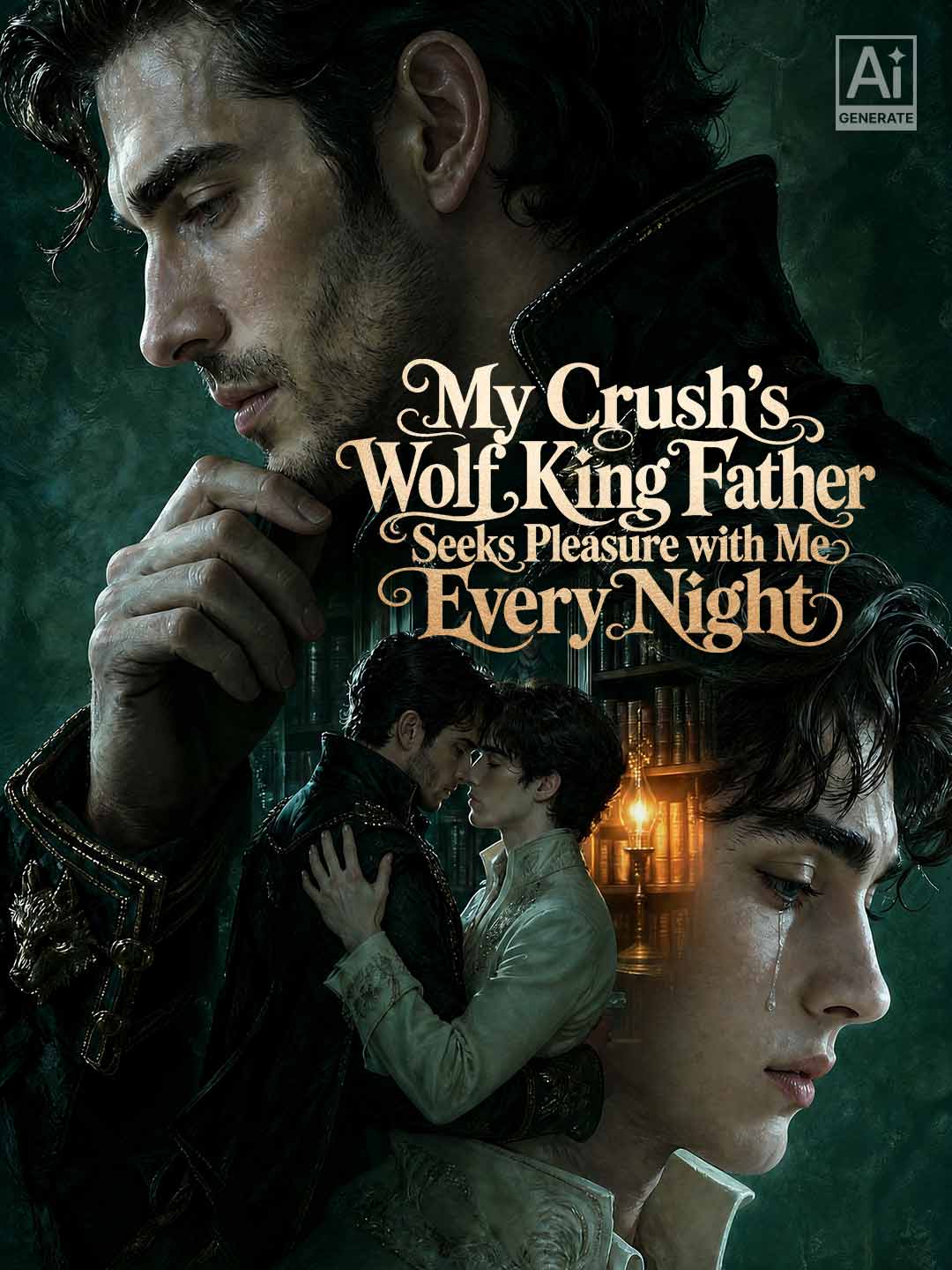 My Crush's Wolf King Father Seeks Pleasure with Me Every Night