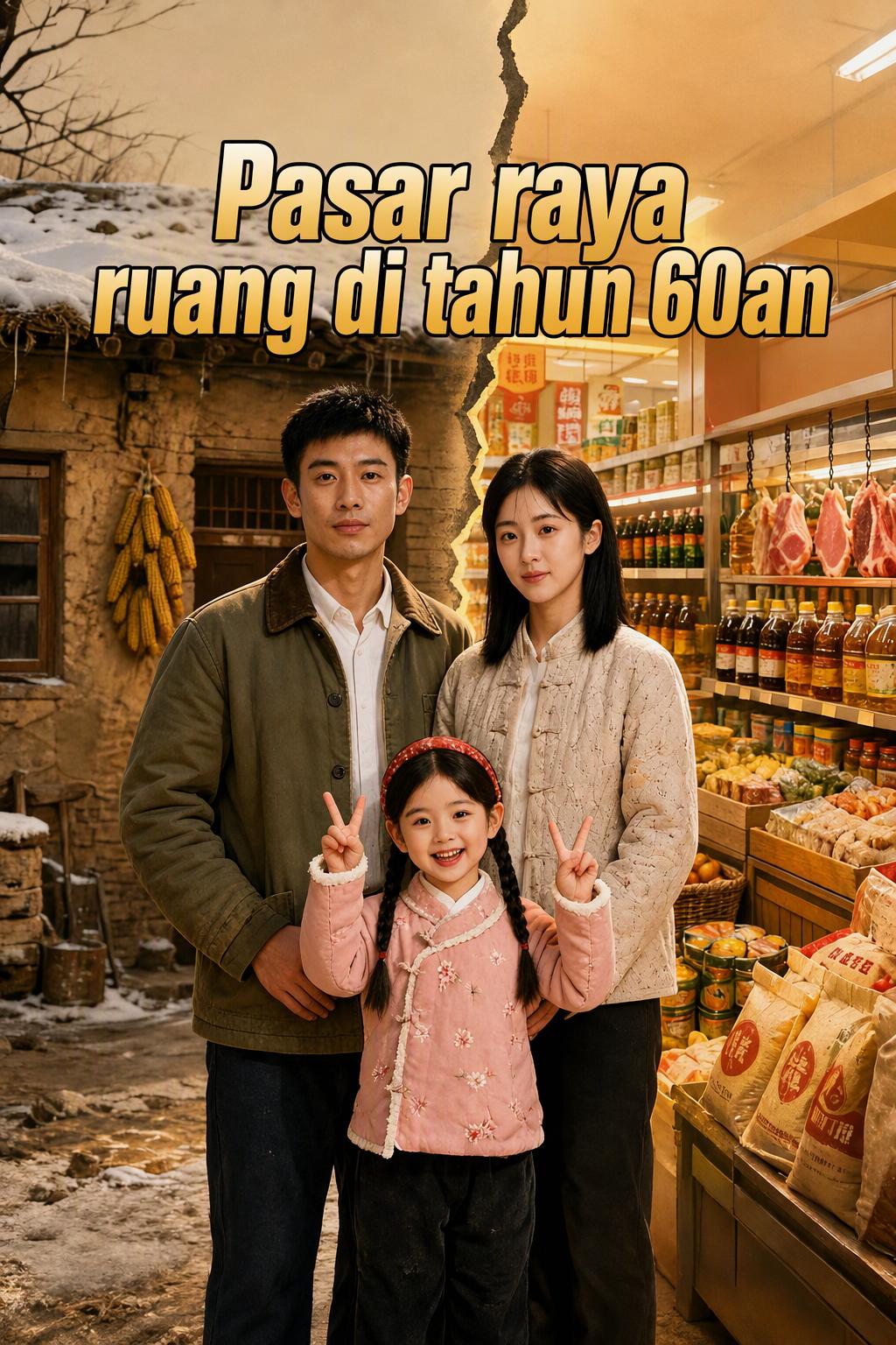Pasar raya ruang di tahun 60an