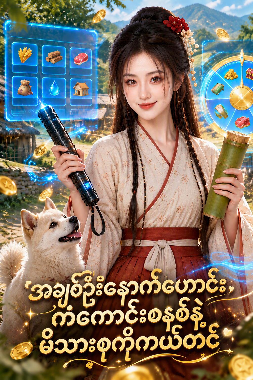 ငတ်မွတ်ခေါင်းပါးချိန် မိသားစု၏ ကံကောင်းသောကြယ်ပွင့်