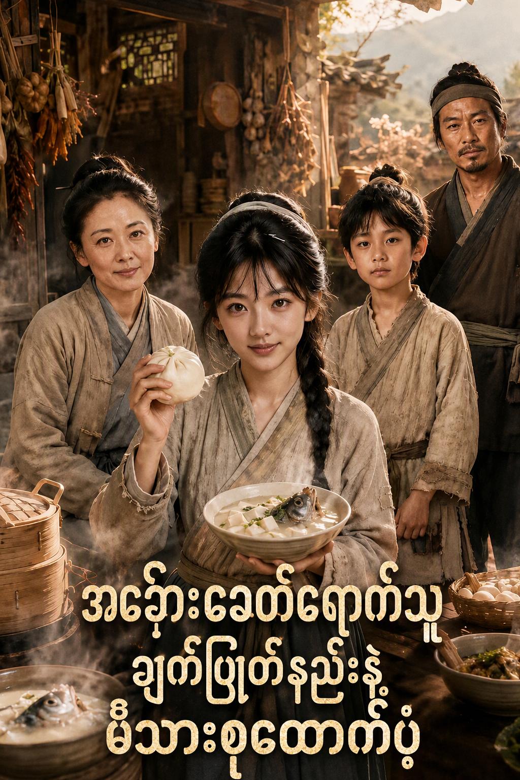 အတိတ်ဘဝကူးပြောင်း: ဟင်းချက်စွမ်းရည်ဖြင့် မိသားစုကို ကယ်တင်ခြင်း
