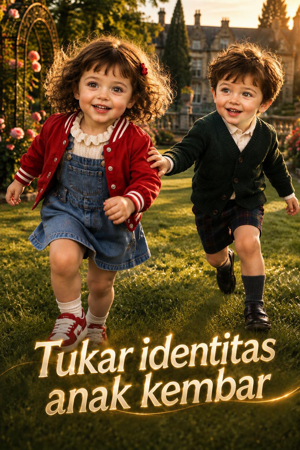 Tukar identitas anak kembar