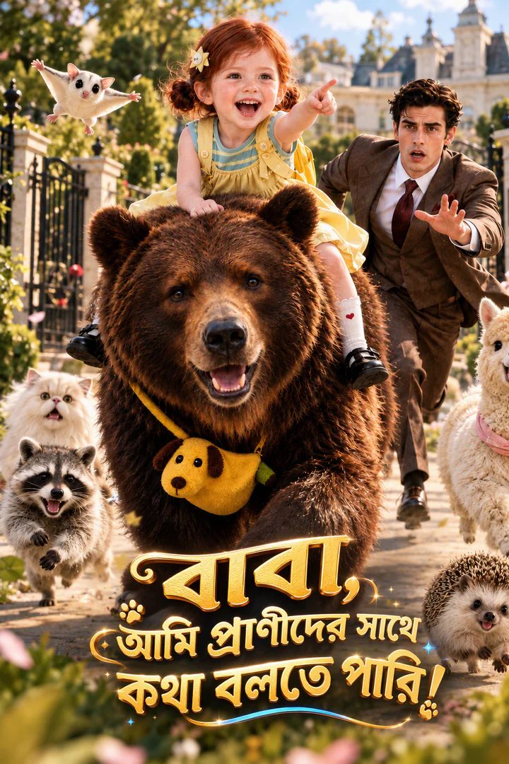 বাবা, আমি পশুপাখির সাথে কথা বলতে পারি
