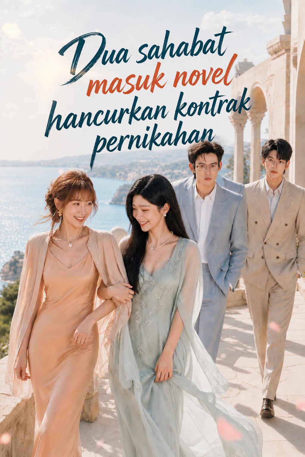 Dua sahabat masuk novel hancurkan kontrak pernikahan