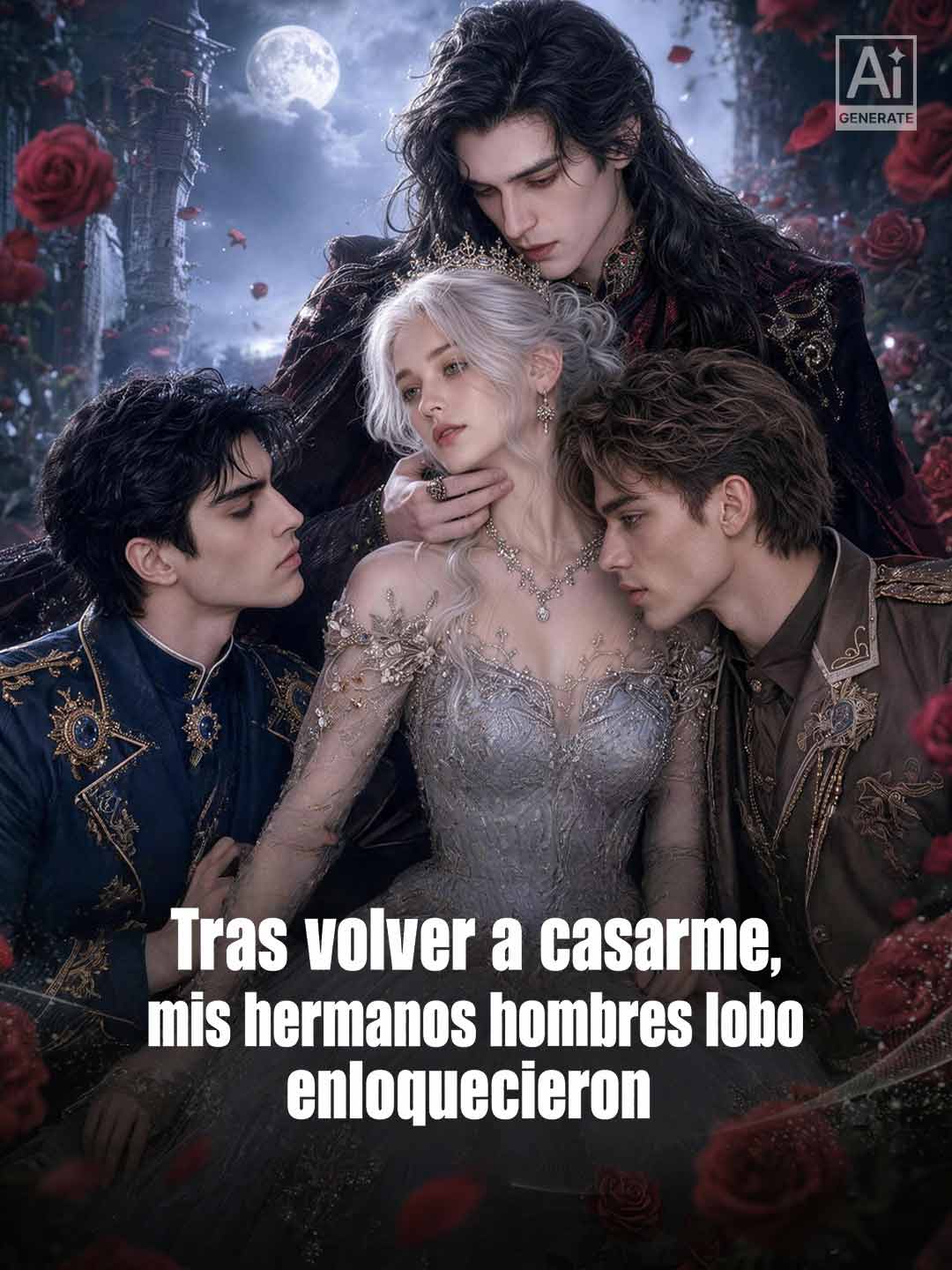 Tras volver a casarme, mis hermanos hombres lobo enloquecieron