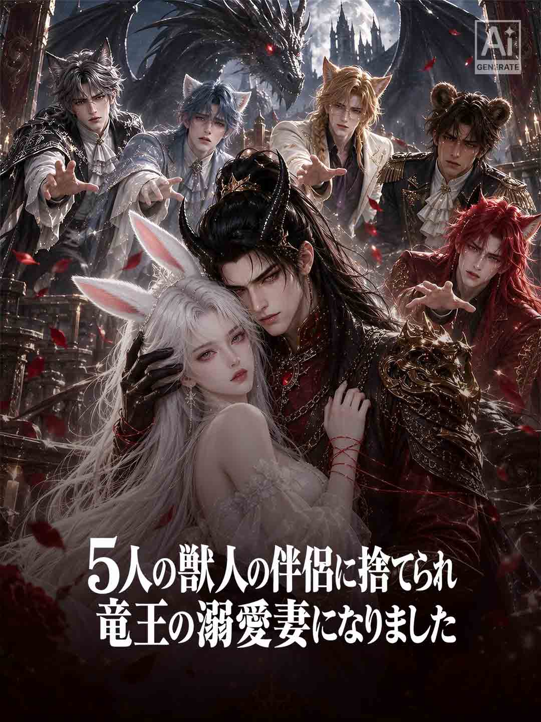 5人の獣人の伴侶に捨てられ 竜王の溺愛妻になりました