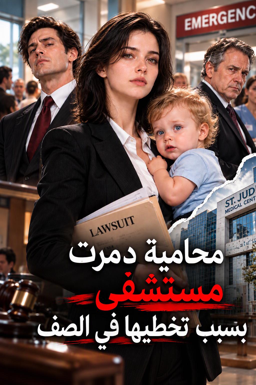 المحامية تدمر المستشفى