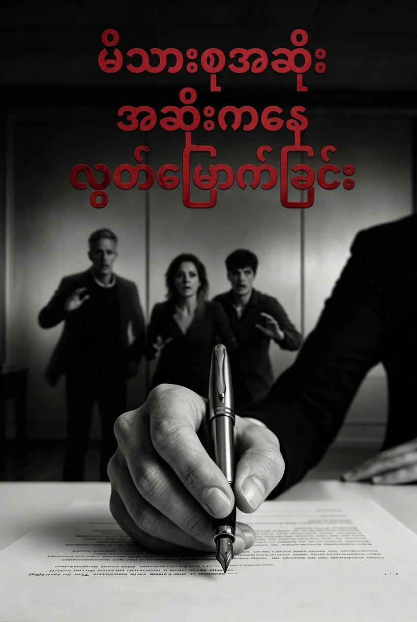 ချုပ်ဆိုခဲ့သောစာချုပ် ပြတ်တောက်သွားသောသံယောဇဉ်