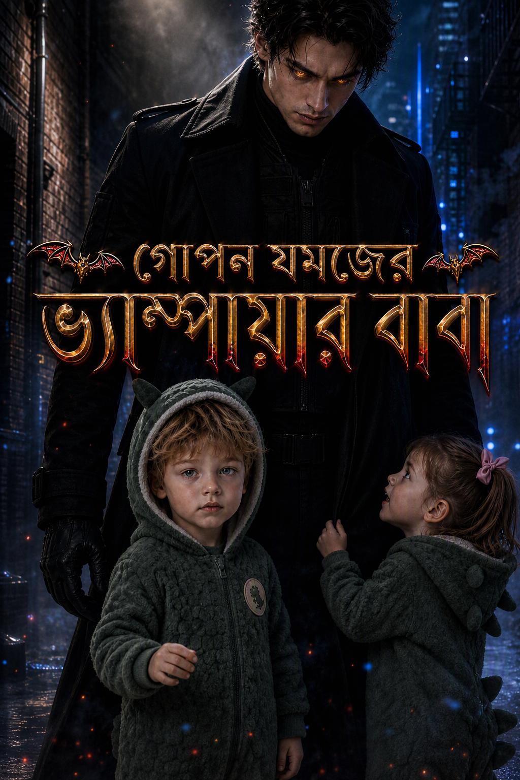 আমার যমজ সন্তানদের ভ্যাম্পায়ার বাবা