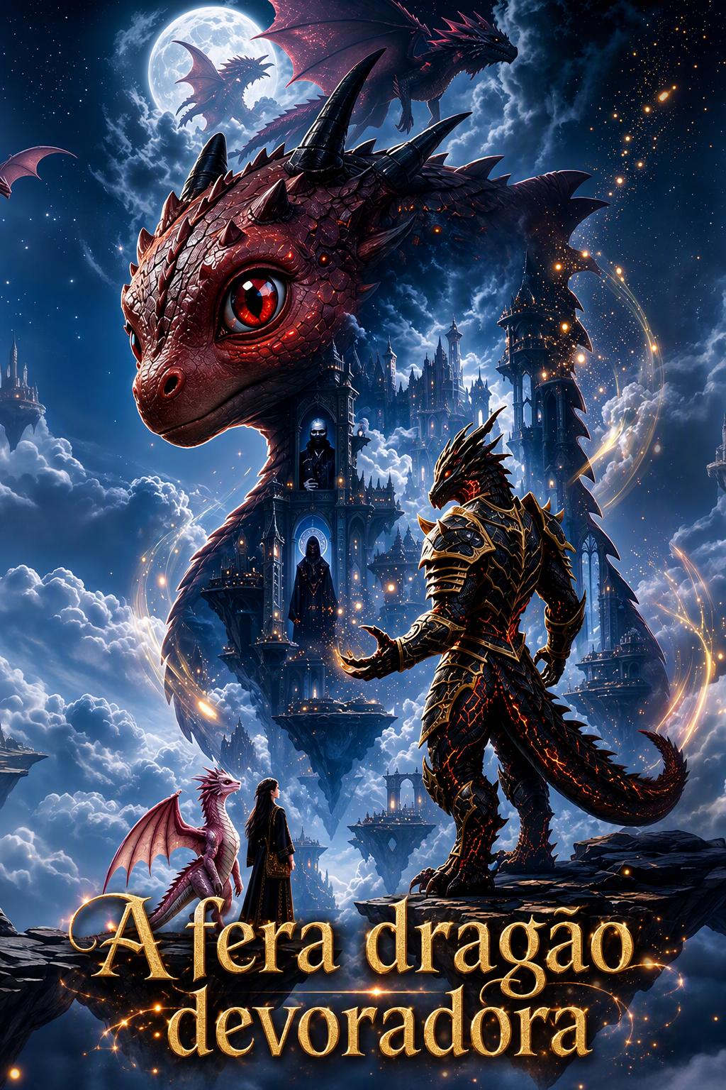 A fera dragão devoradora