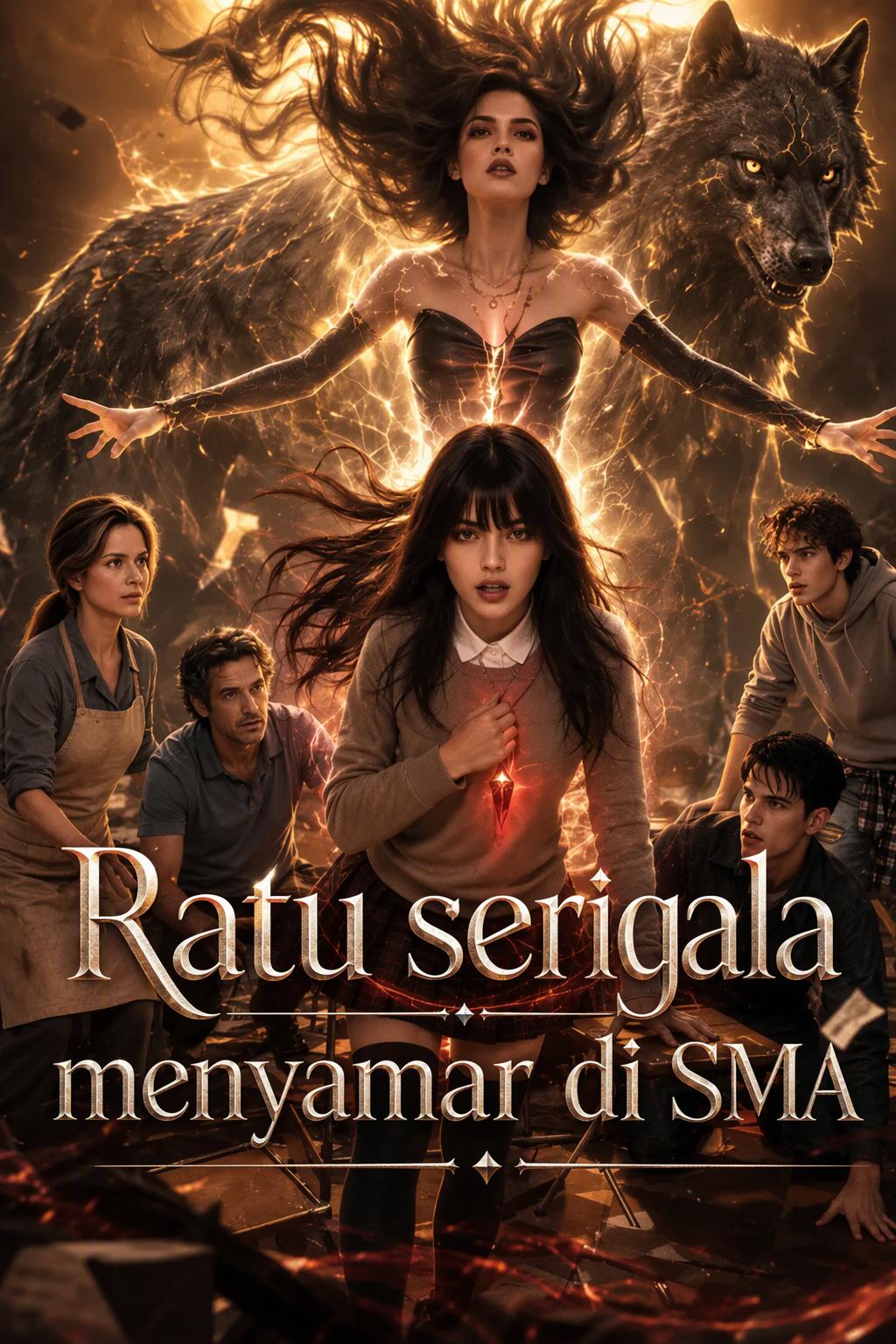 Ratu serigala menyamar di SMA