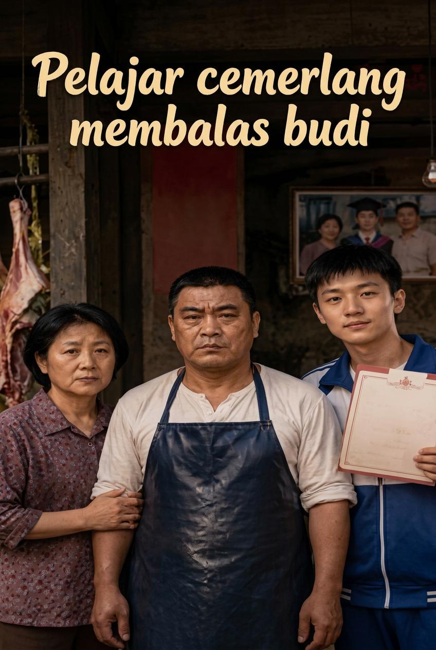 Pelajar cemerlang membalas budi