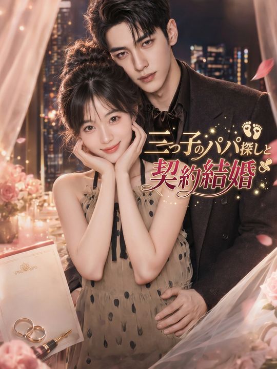 三つ子のパパ探しと契約結婚