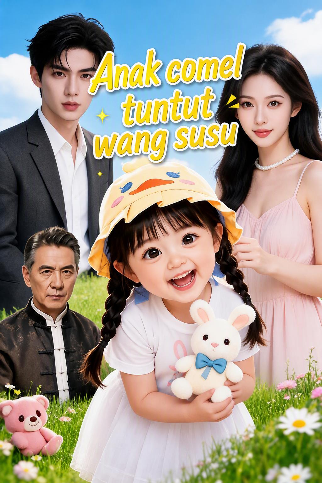 Anak comel tuntut wang susu