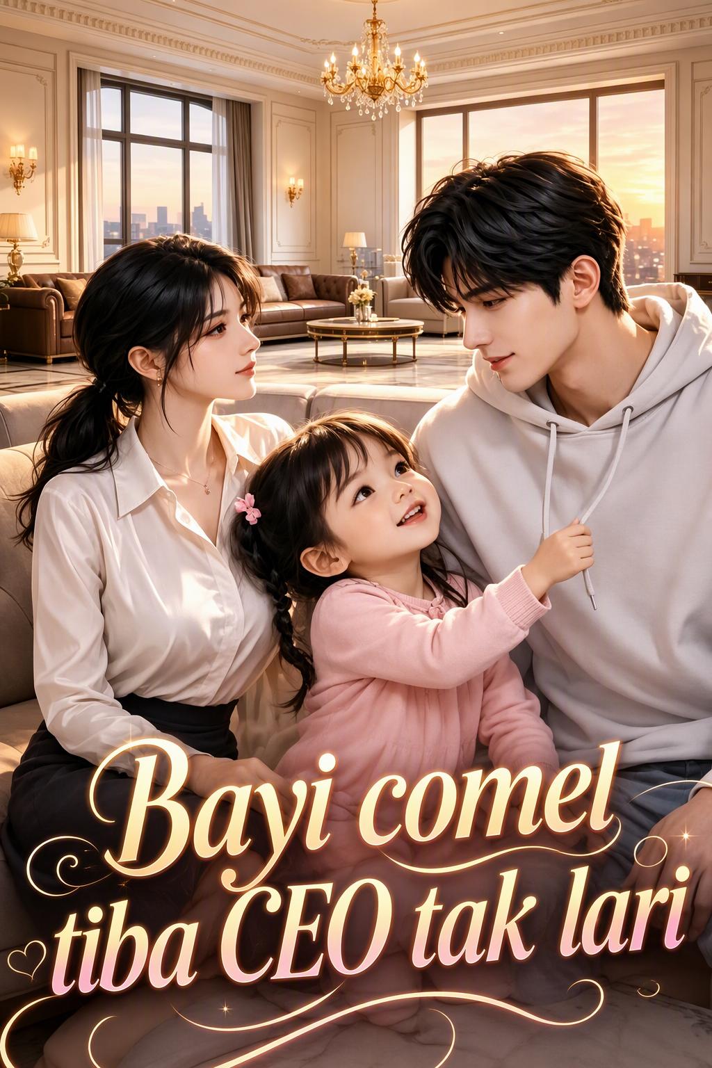 Bayi comel tiba CEO tak lari