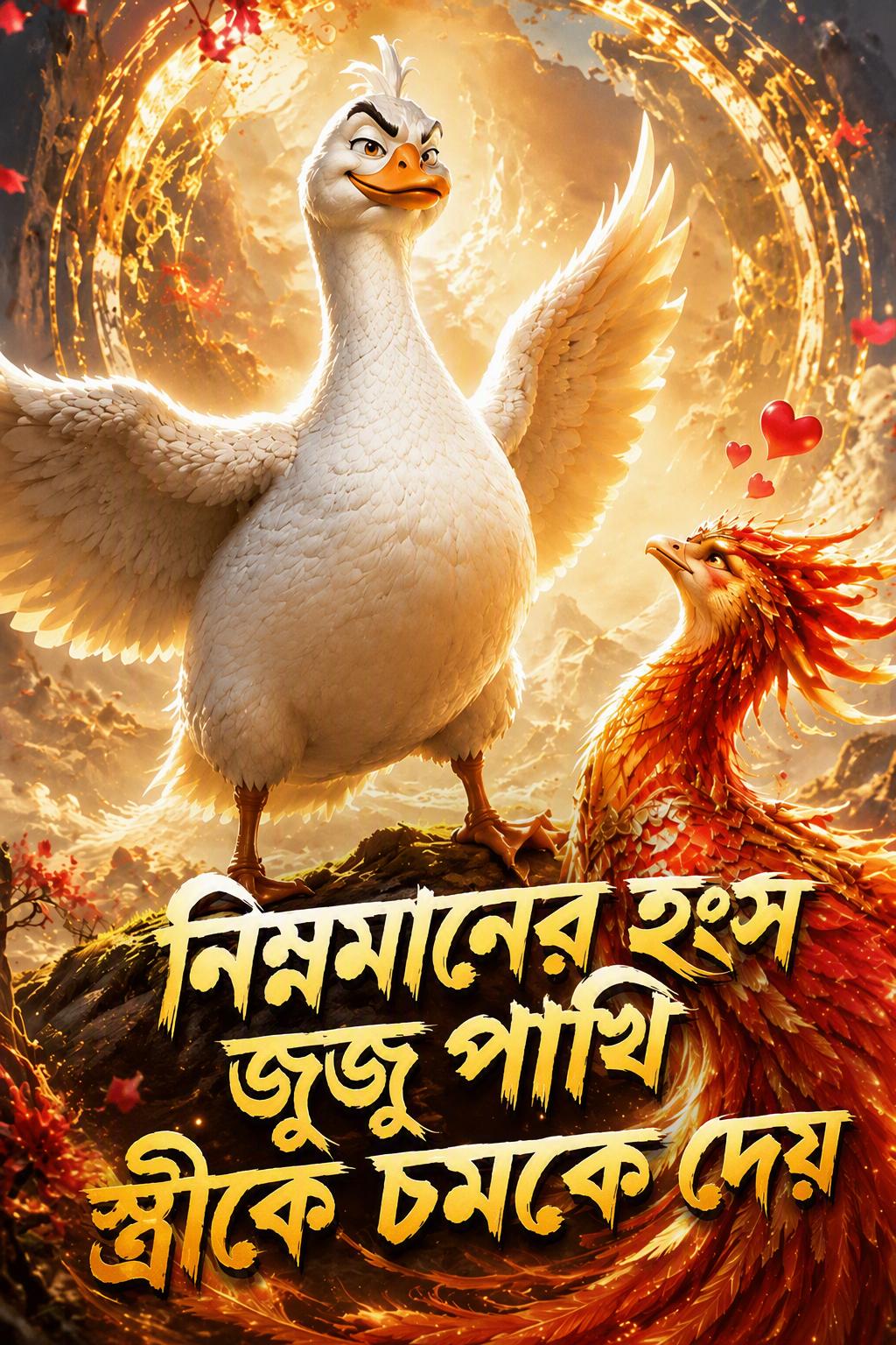 যে রাজহাঁস ফিনিক্সকে বিয়ে করেছিল