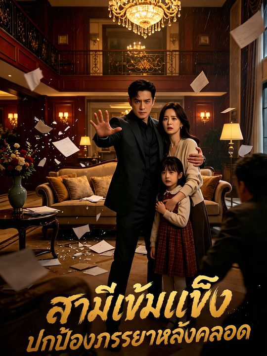 สามีเข้มแข็งปกป้องภรรยาหลังคลอด