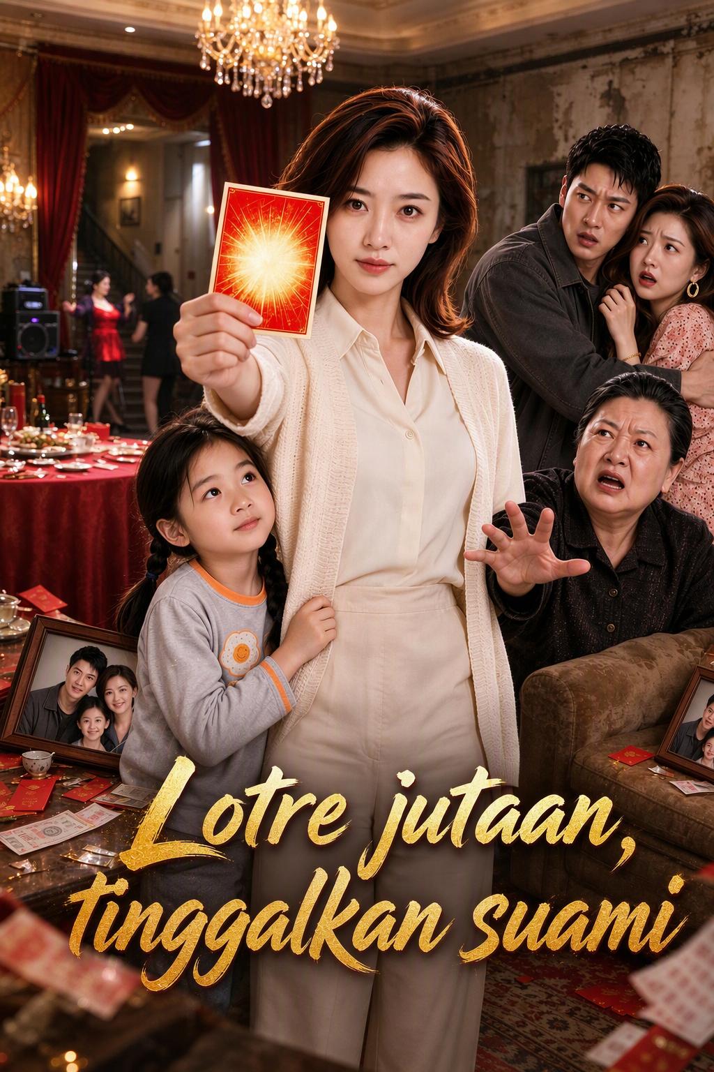 Lotre jutaan, tinggalkan suami