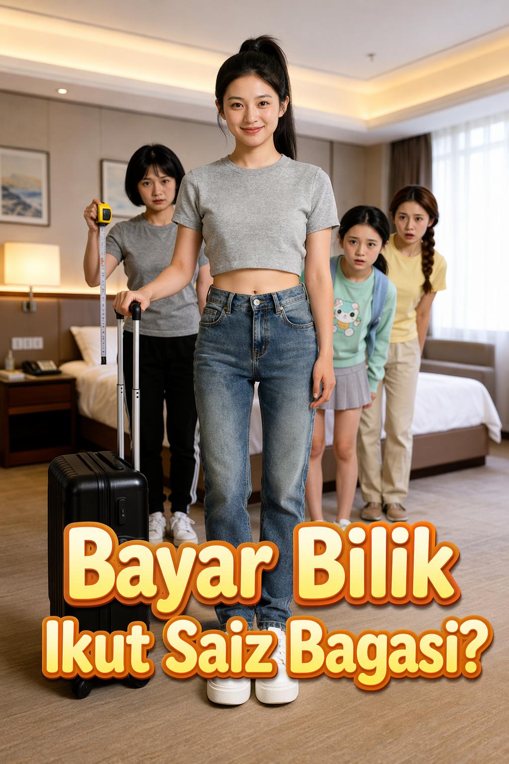Bayar Bilik Ikut Saiz Bagasi?