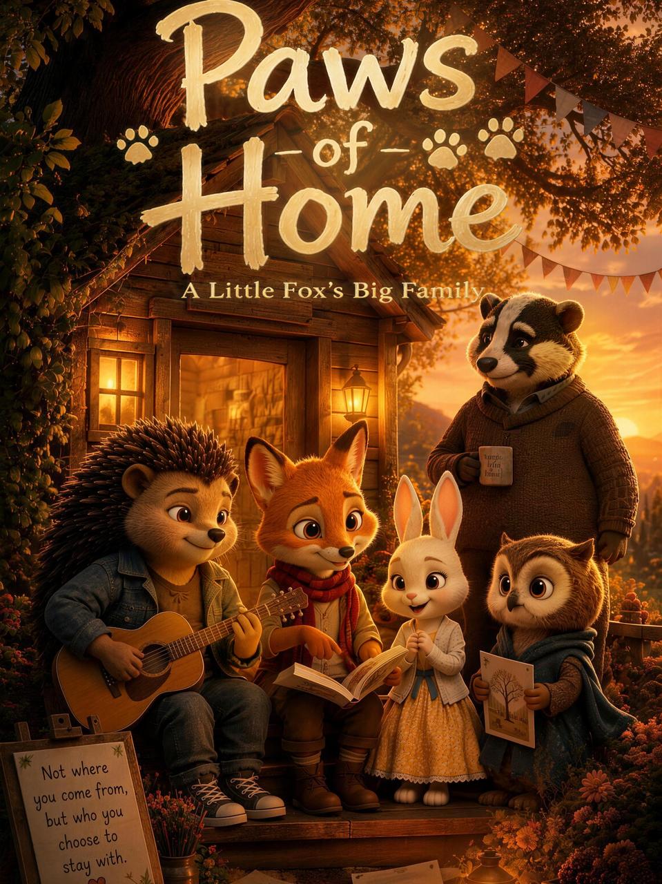 Paws of Home: A Little Fox's Big Family