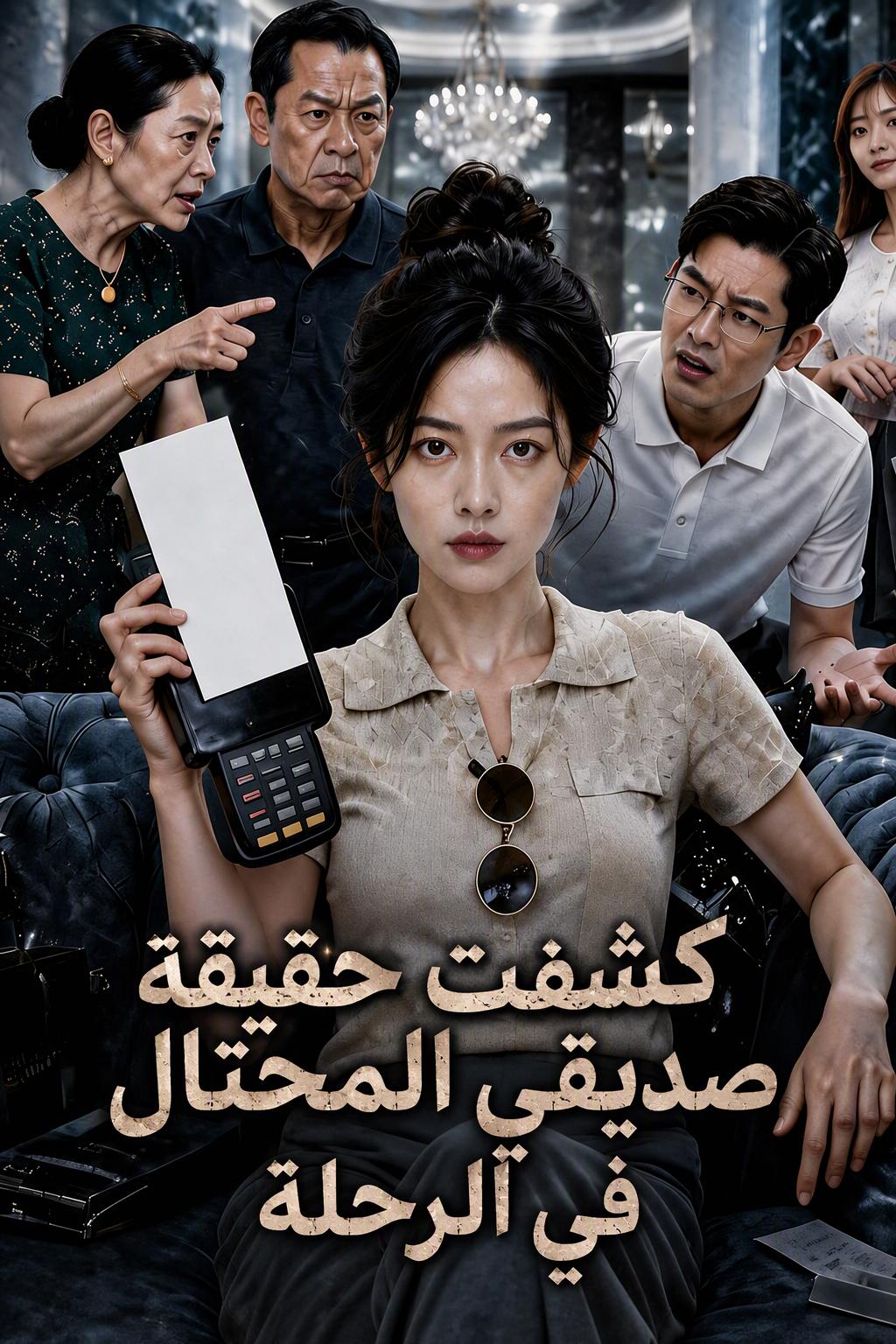 كشفت قناع حبيبها في الرحلة