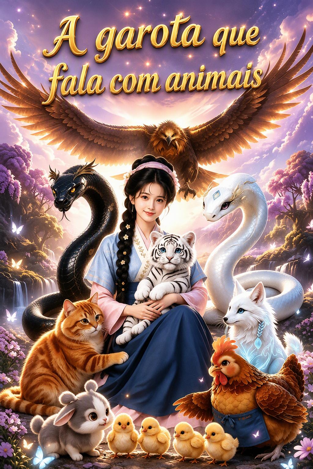 A menina que fala com animais
