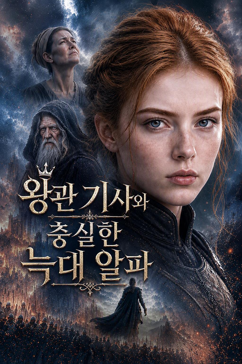 왕관 기사와 충실한 늑대 알파