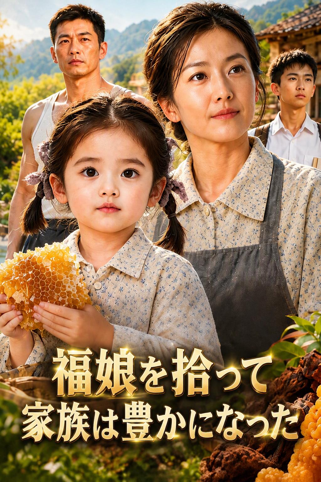 福娘を拾って家族は豊かになった