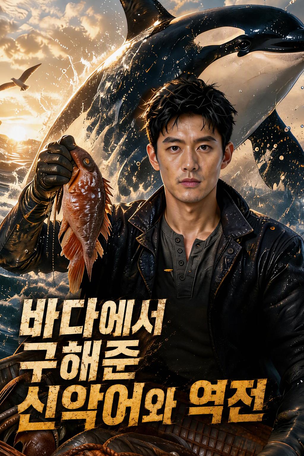 바다에서 구해준 신악어와 역전